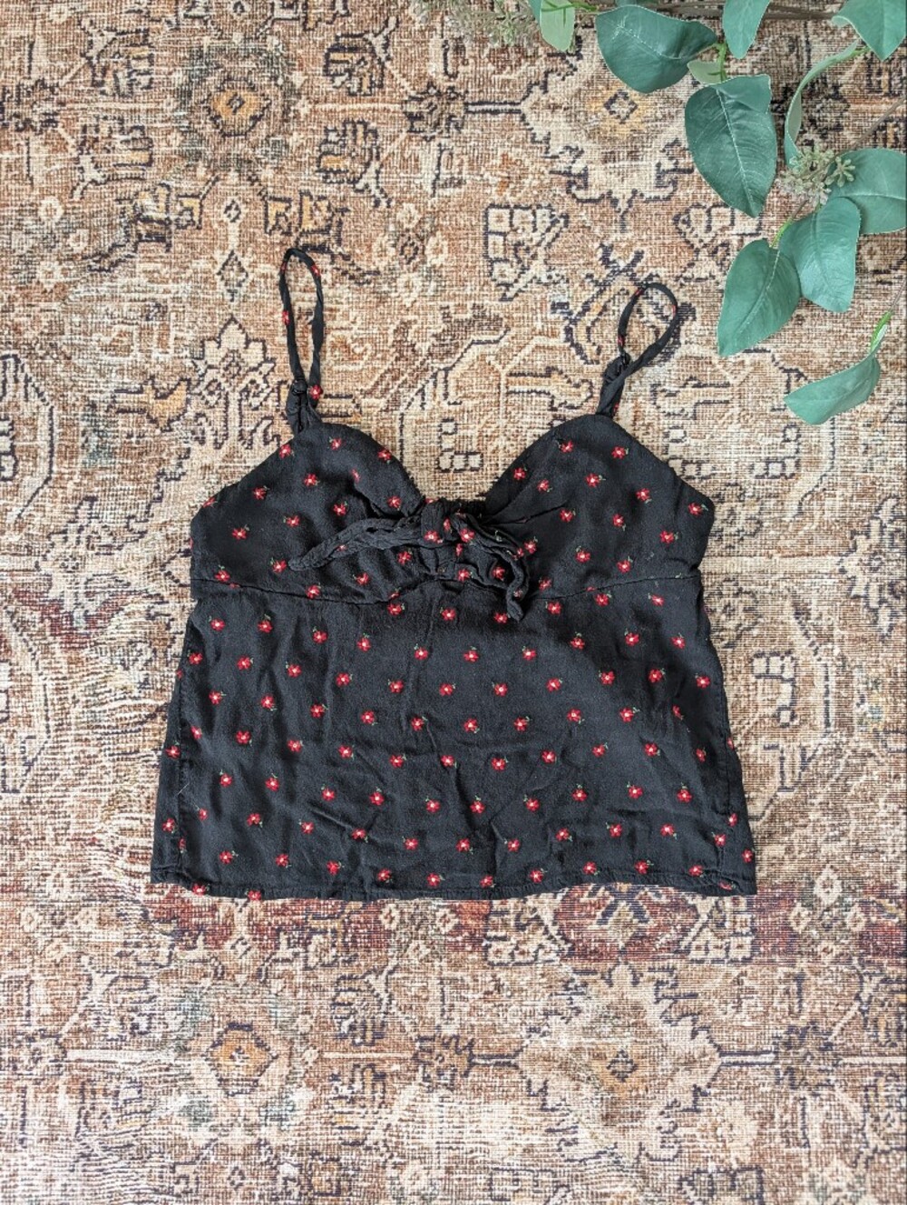 John Galt spaghetti strap blouse S